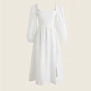 JCREW - LINEN DAYDREAM DRESS - SMALL